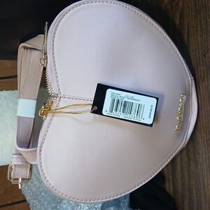 Bebe Pink Heart-Shaped Women's Crossbody Bag NWT